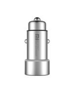 Original Xiaomi Car Charger Fast Charging Dual USB Full Metal 5V/3.6A with LED Light